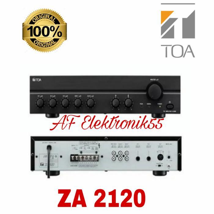 TOA ZA 2120 AMPLIFIER 100% ORIGINAL MIXER POWER 120 WATT ASLI ZA2120