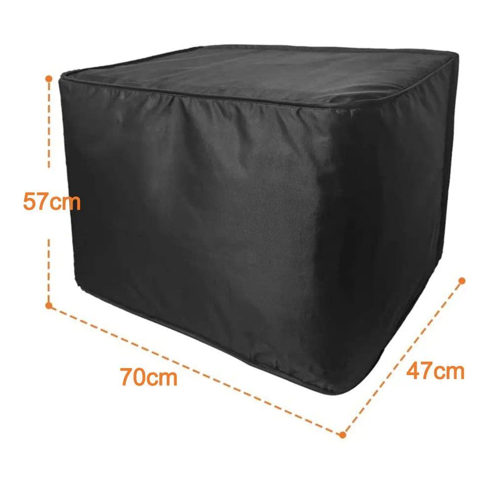 Outdoor Protector Window AC Cover Windproof Design Energy Efficient Waterproof Outer Layer Aluminum 