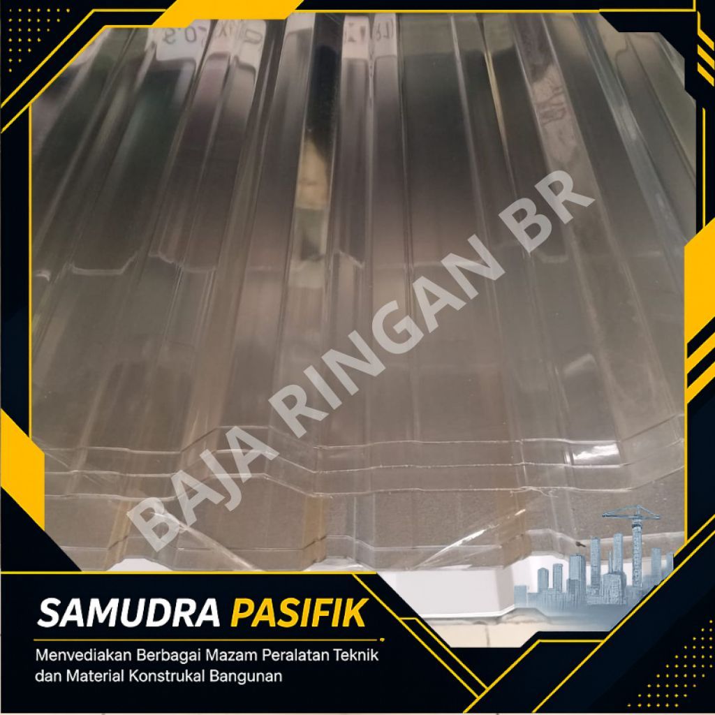 SPANDECK TRANSPARAN CLEAR GALVALUM TRANSPARAN