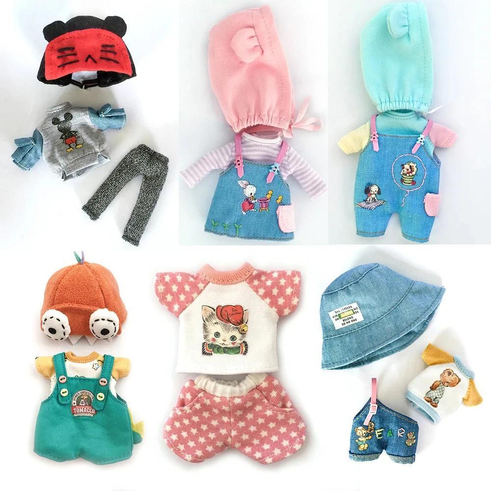 New Ob11 Baby Clothes Obitsu11 Cool Coat Molly Doll Clothes Dress With Hat 1/12bjd Gsc Doll Clothes 