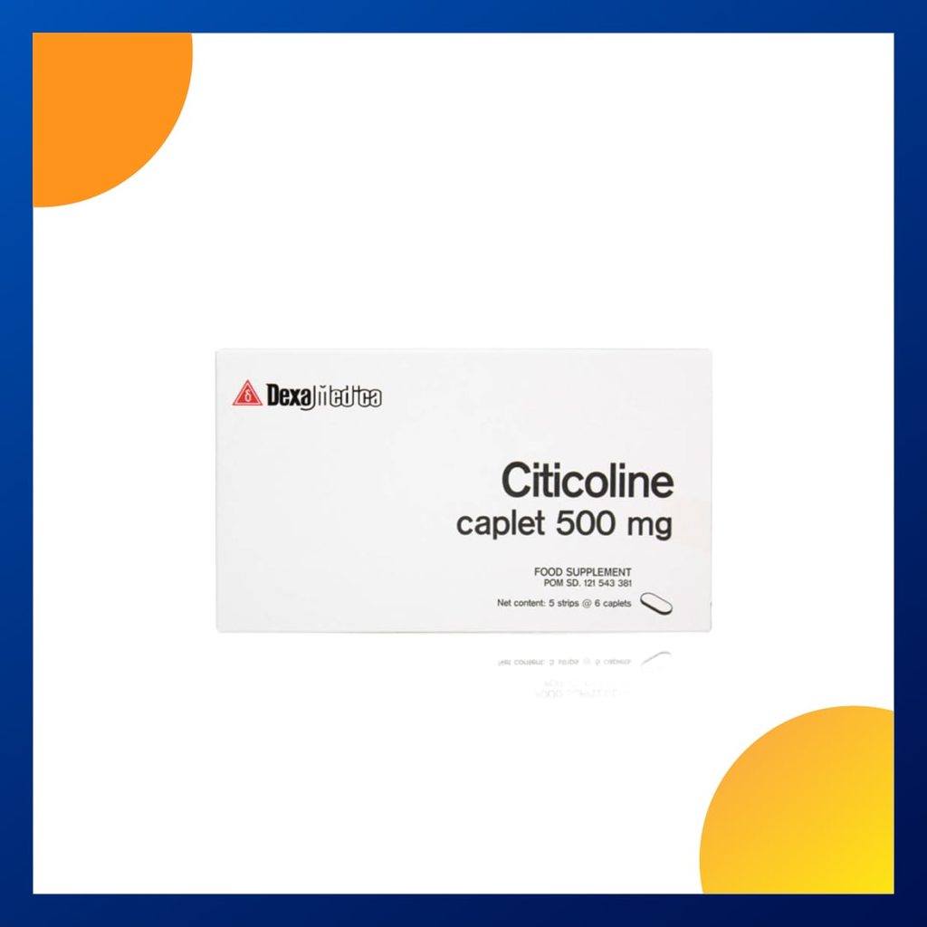 Citicoline Ogb Dexa Medica 500 Mg Box 30 Kaplet