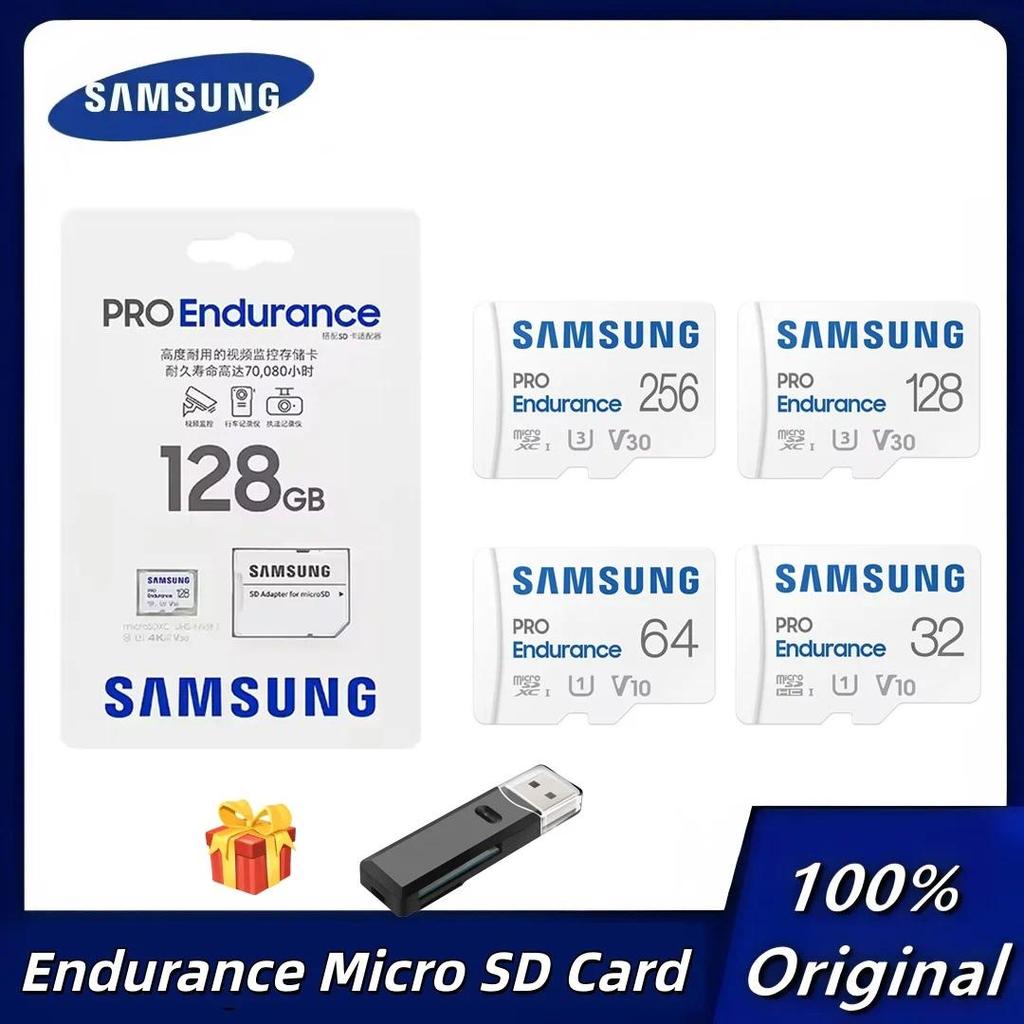 Original SAMSUNG PRO Endurance Micro SD 256G 128G 64GB 32GB U3 4K High Endurance TF Memory For Car D
