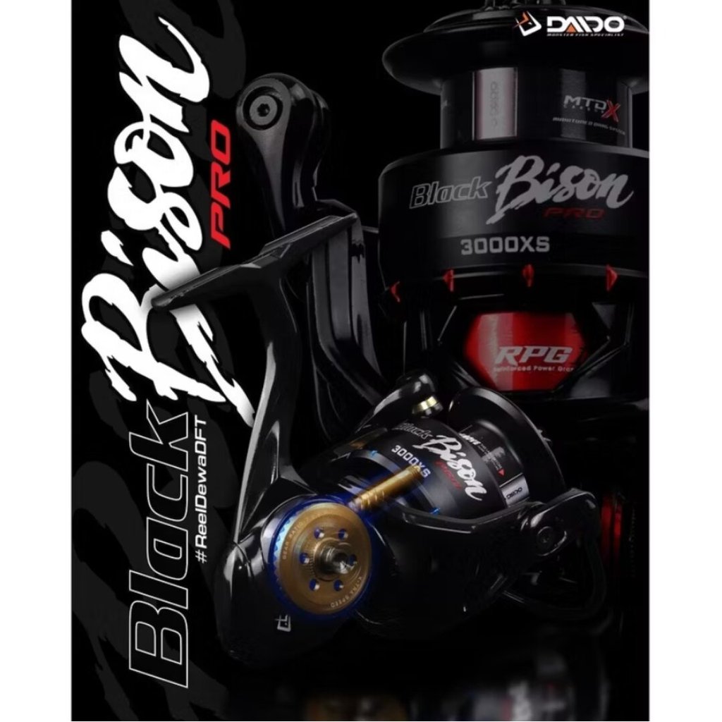 Reel Daido Black Bison pro