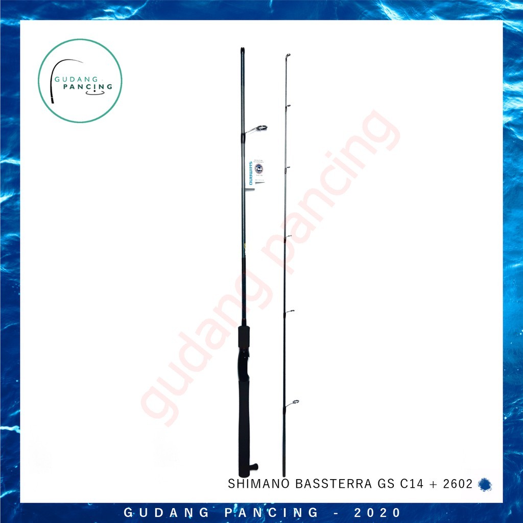 Rod Joran Pancing Shimano Bassterra GS C14+ 2602
