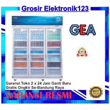 SHOWCASE GEA 3 PINTU GEA EXPO 1300 EXPO1300 BANDUNG FREE ONGKIR