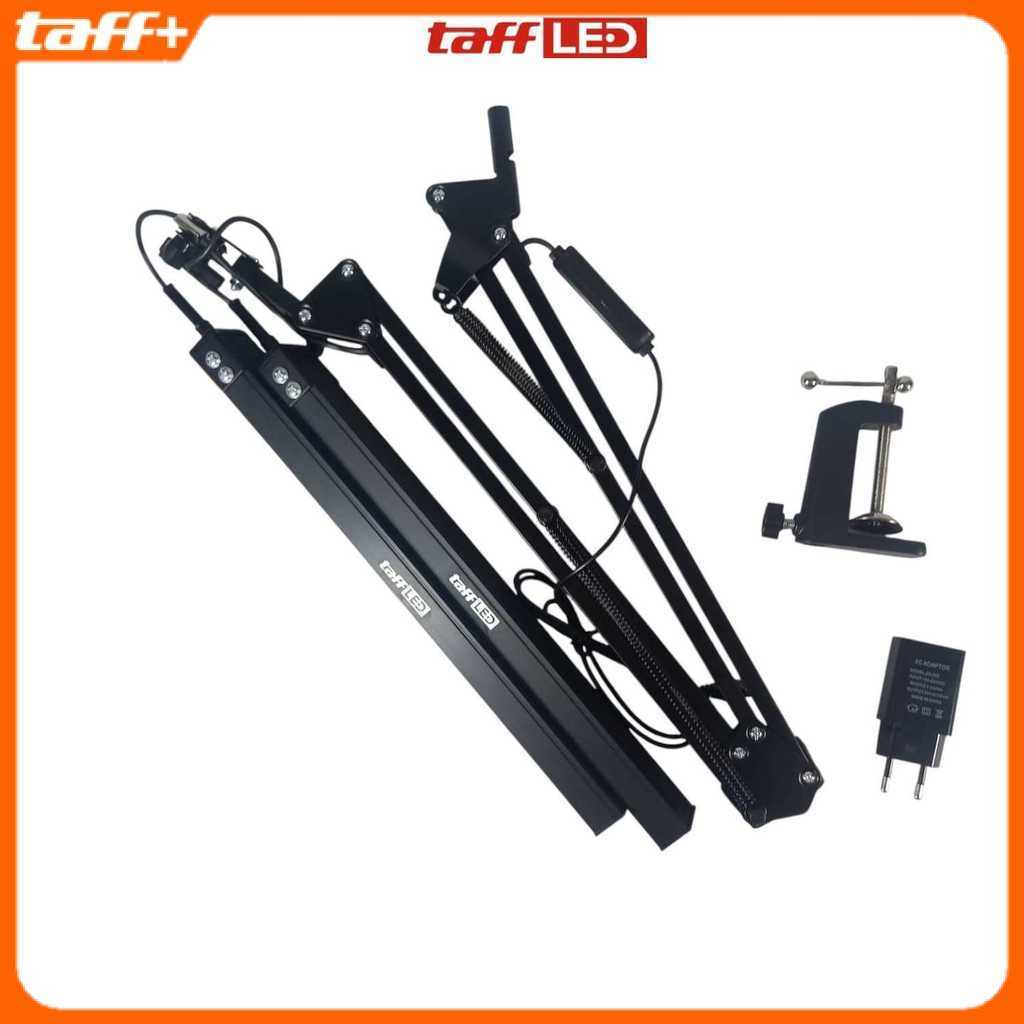 TaffLED Lampu Meja Baca LED Double Head 3 Color Mode SMD - ZN14