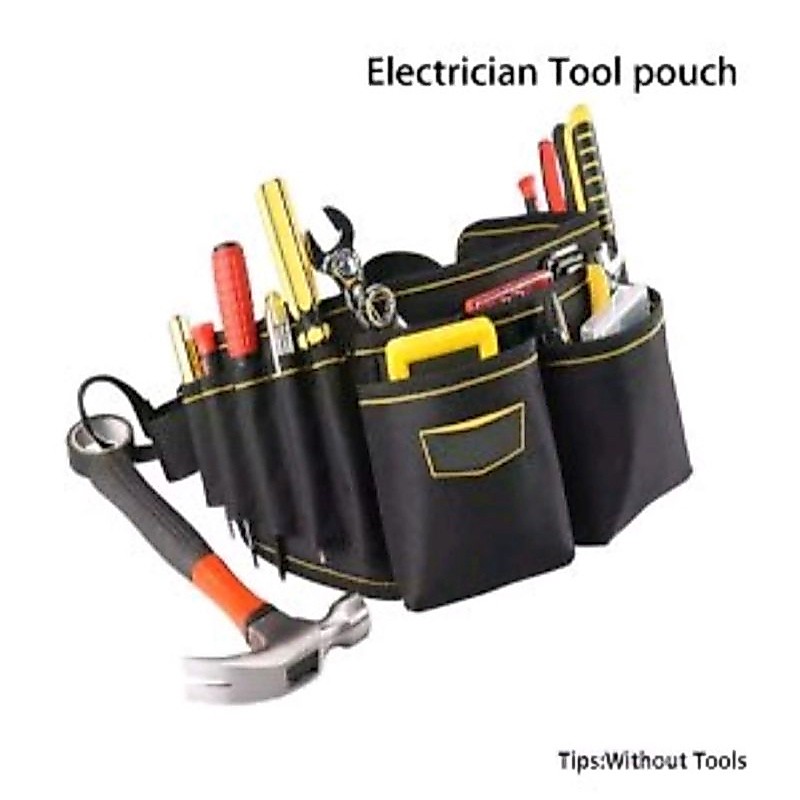 Tool Pouch Electrical Tas Pinggang Perkakas Listrik Serbaguna Ikat Pinggang Tool Pouch Pekerja Tas p