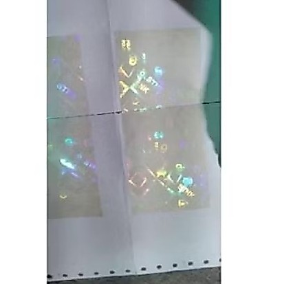 Stiker Hologram STNK Untuk Lembar Pajak 5 Tahunan