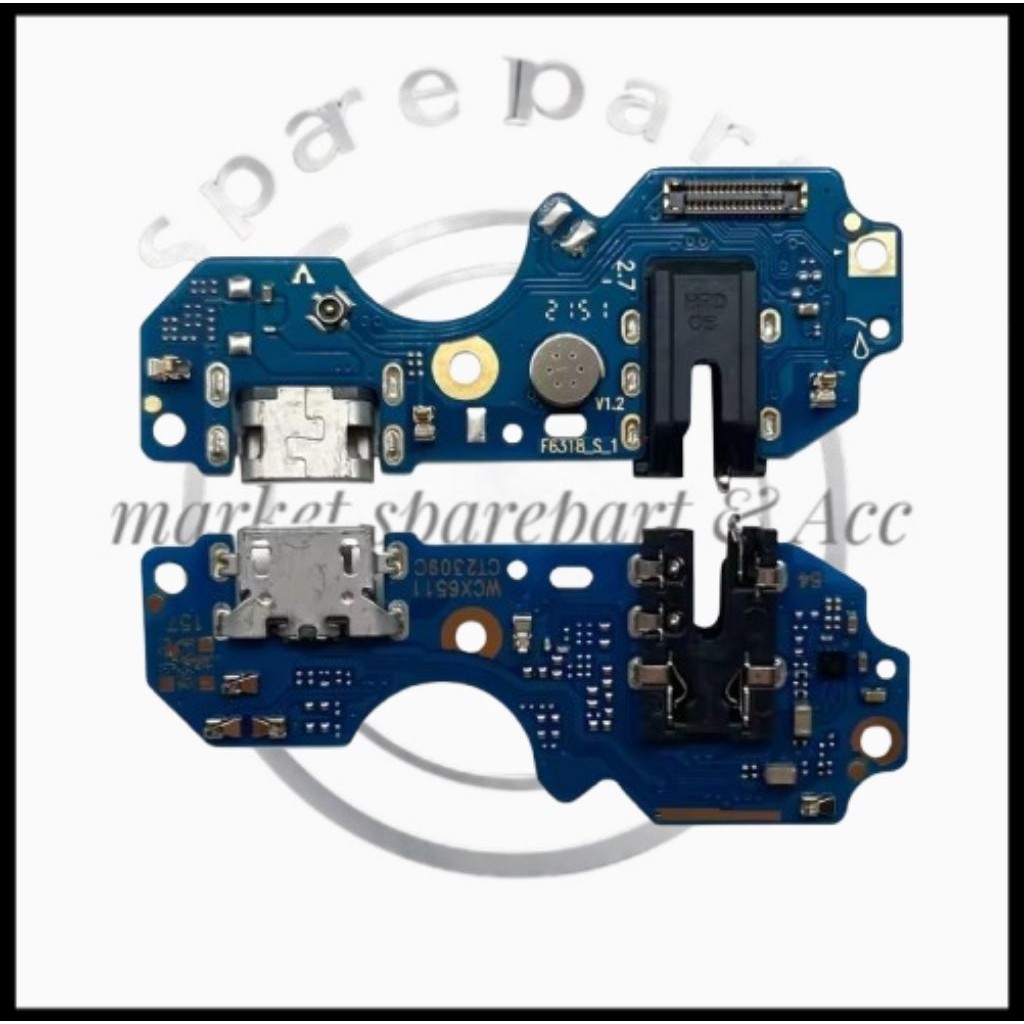 PAPAN KONEK CAS INFINIX SMART 6 X6511 / FLEXIBEL KONEKTORCAS INFINIX SMART 6 X6511 FULL IC