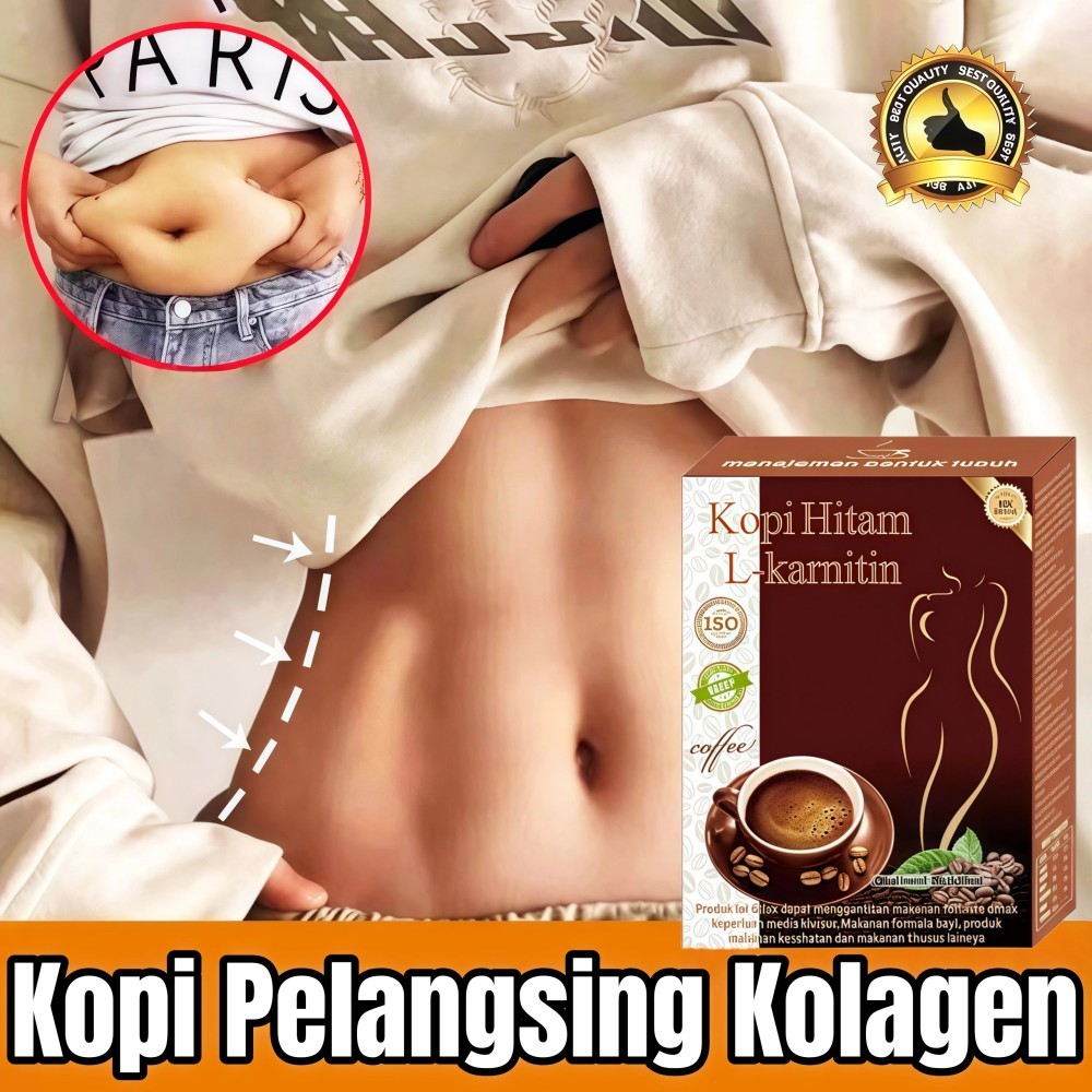 

Kopi hitam dengan enzim l-karnitin 20pcs/box Kopi kolagen Perut kurus tanpa rasa sakit Buat diet badan Obat penurun berat badan Kopi hitam Kopi bloom Enzim Pelangsing Tubuh Penghancur Lemak Kopi rendah lemak kopi hitam Pelangsing Tubuh Penghancur Lemak