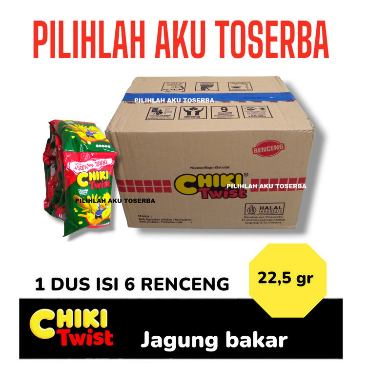 

CHIKI TWIST JAGUNG BAKAR - ( HARGA 1 DUS )