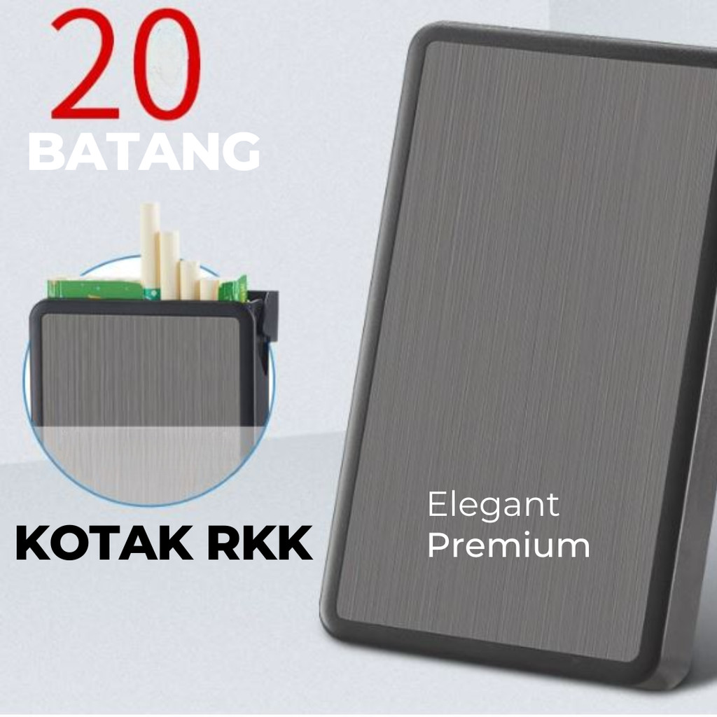 Kotak Roko Besi - Kotak Roko Keren - Bungkus Roko Premium Finishing Alumunium Case Roko Tempat Roko