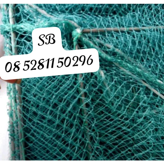 JAMIN MURAH Bubu Naga Hijau 35x50x10meter ( SEDOTAN ABU LEBIH KURANG 9 M )(BISA LANGSUNG ORDER)