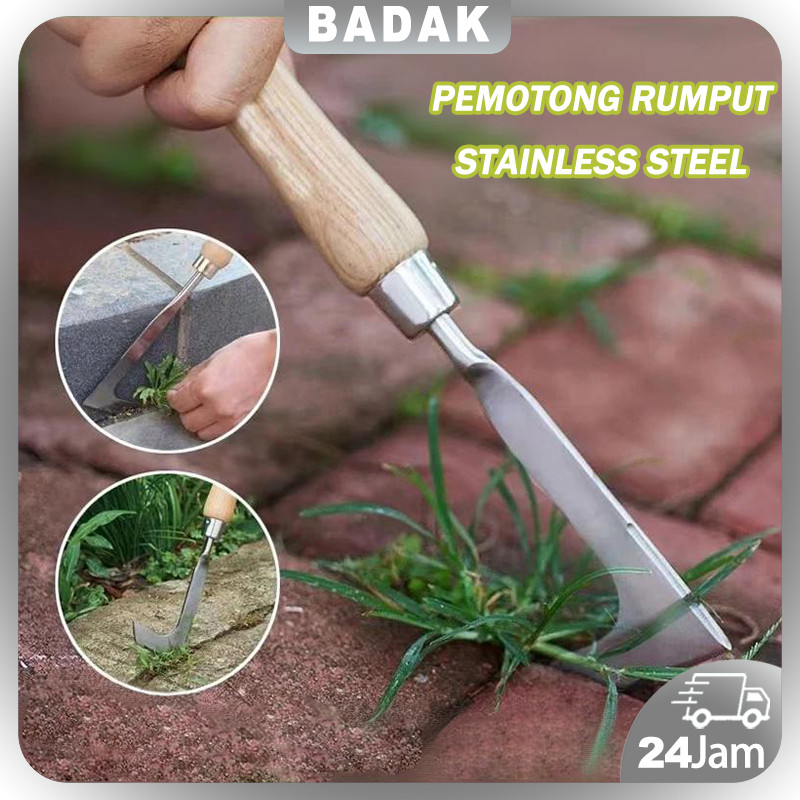 Alat pencabut rumput liar paving/ di celah sudut bata pencabut rumput