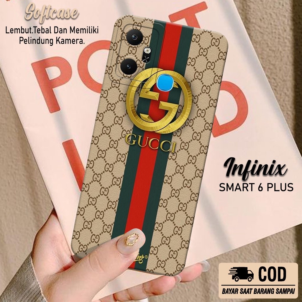 Case Hp Infinix Smart 6 Plus - Softcase Infinix Smart 6 Plus Terbaru - Casing Infinix Smart 6 Plus -