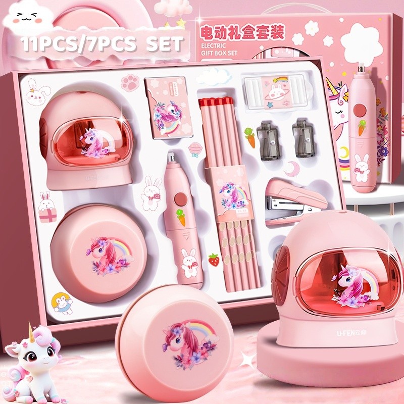 

Set Alat Tulis Listrik/ Set Alat Tulis /Set Alat Tulis Listrik Serbaguna/Elektrik Rautan Penghapus Vacuum Pensil /Anak Alat Perkakas Belajar Anak Perempuan Kado