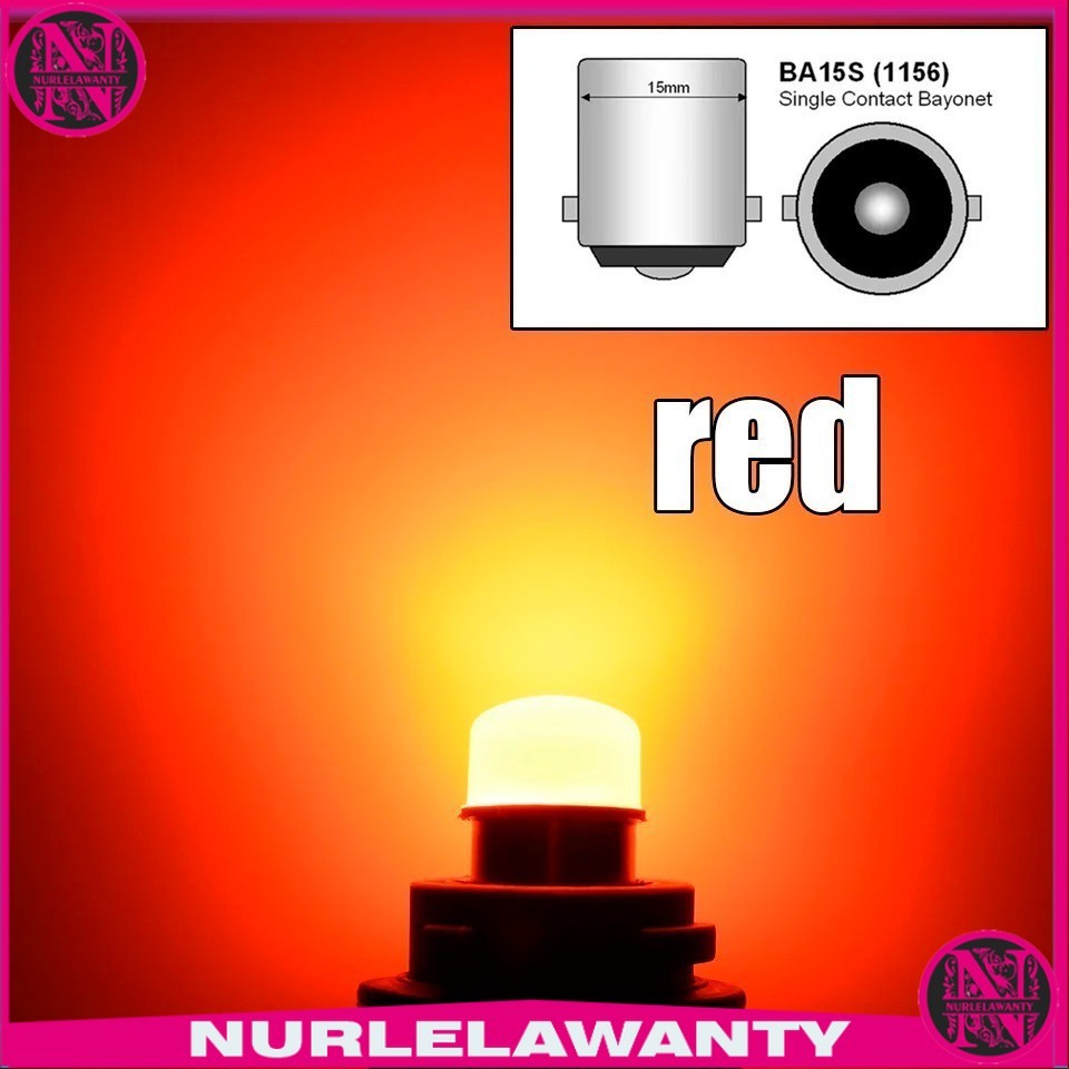 

- SEAMETAL Lampu Sein Mobil Rem Reverse LED 1156 BA15S 12-24V - ST56 -