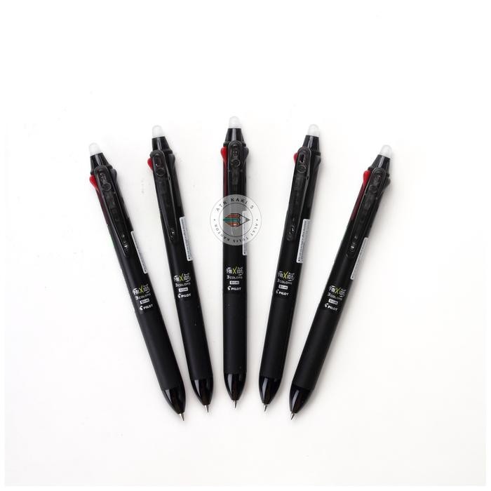 

PILOT FRIXION 3 IN 1 !!! IMPOR JEPANG BISA DIHAPUS (0,5) - Hitam