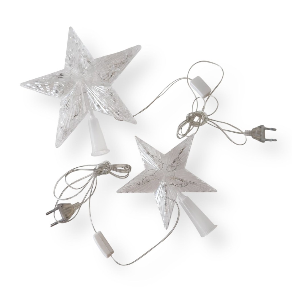 BINTANG POHON NATAL / LAMPU BINTANG HIASAN POHON NATAL