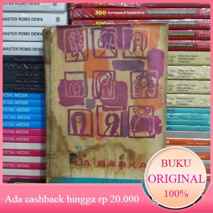 Buku Lawas 1976 LA BARKA NH Dini Origimal Bekas