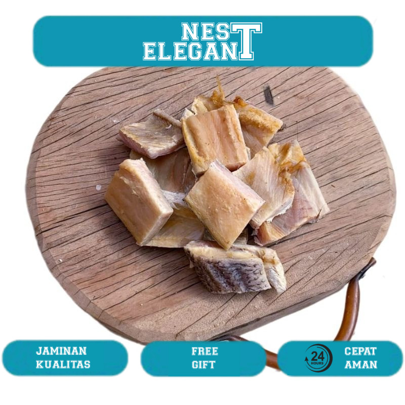 

Ikan Asin Gabus Daging Potong Premium 150gram