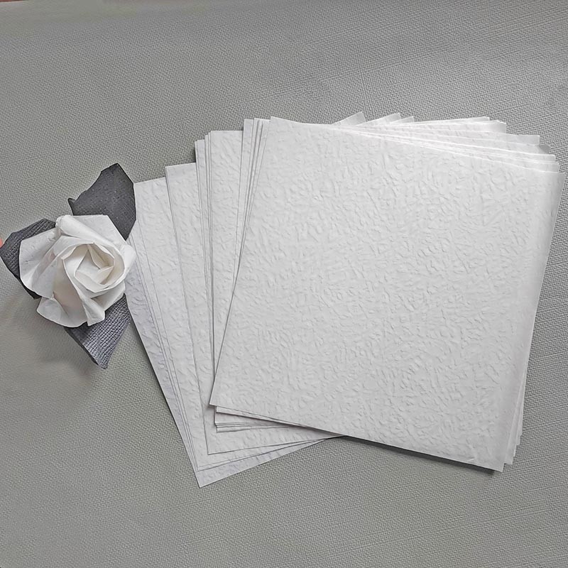 

100 Sheets White Origami Paper 15cm 20cm Thin and Strong squares craft paper Flower Lily Rose Folding paper