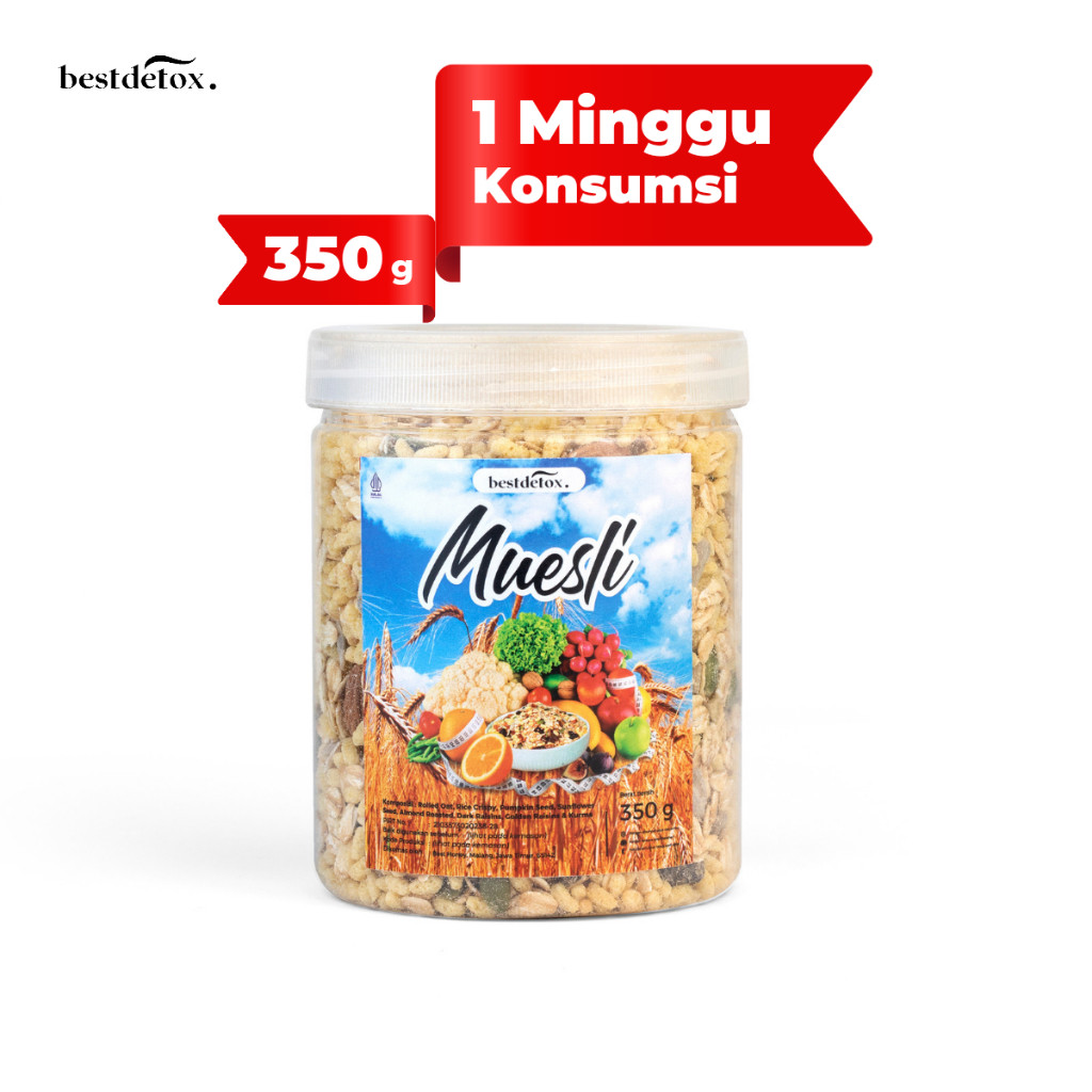 

Besthoney Muesli Dried Fruit Sereal Oatmeal 350gr atau 550gr