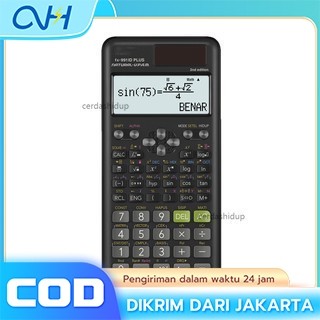 

KALKULATOR FX-991ES Plus -2nd edition- B.Indonesia - Kalkulator Sekolah/Kuliah - Scientific - 451fungsi