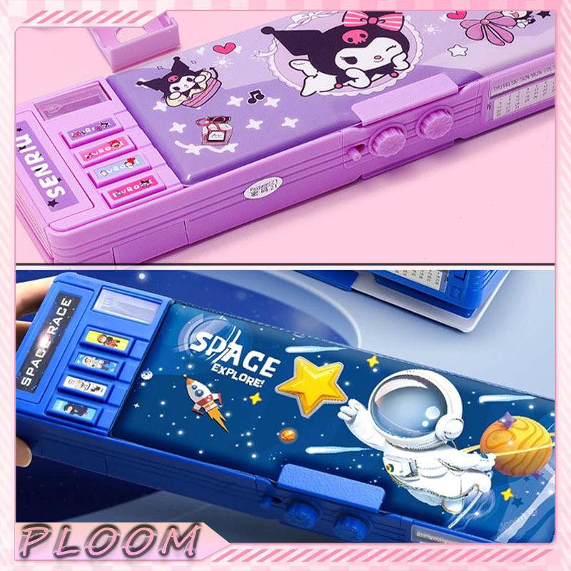 

[Tersedia] Tempat pensil multifungsi baru Kuromi dengan kunci kata sandi, cocok untuk anak perempuan, tempat pensil berkapasitas besar bernilai tinggi dua sisi