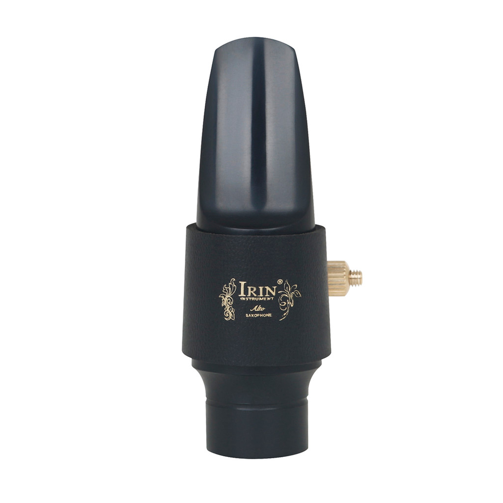 Alto Saxophone Mouthpiece Set Saxophone Mouthpiece with Leather Clip Card Cap Woodwinds Alto Saxopho