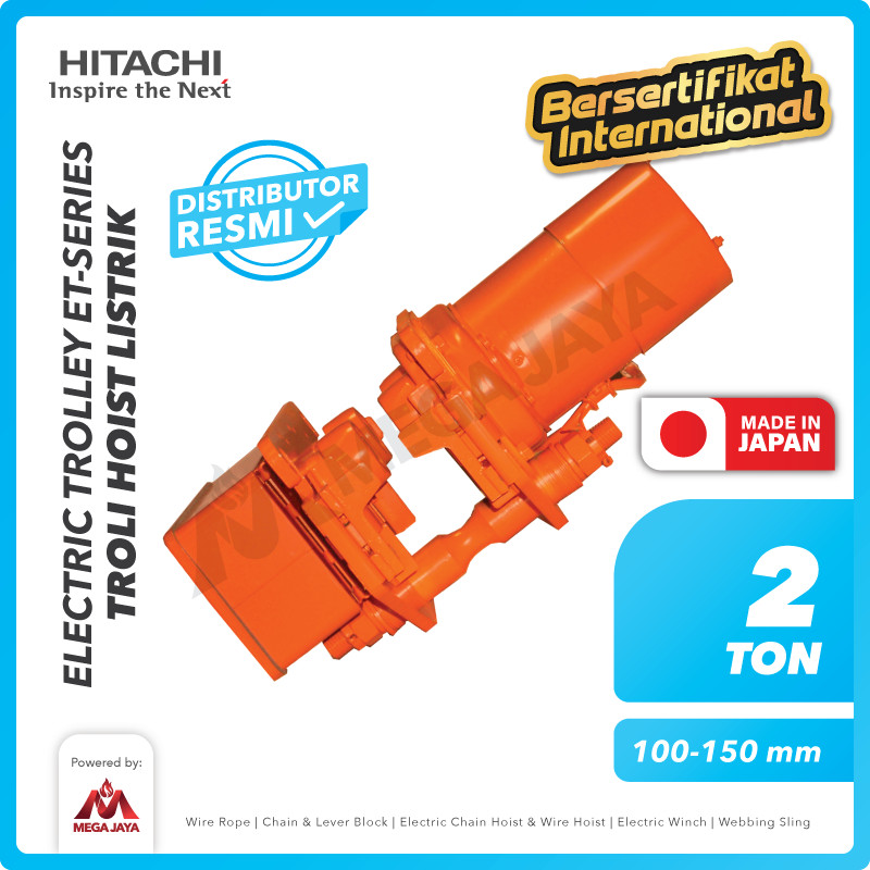HITACHI Electric Trolley Girder 2 Ton ET Series