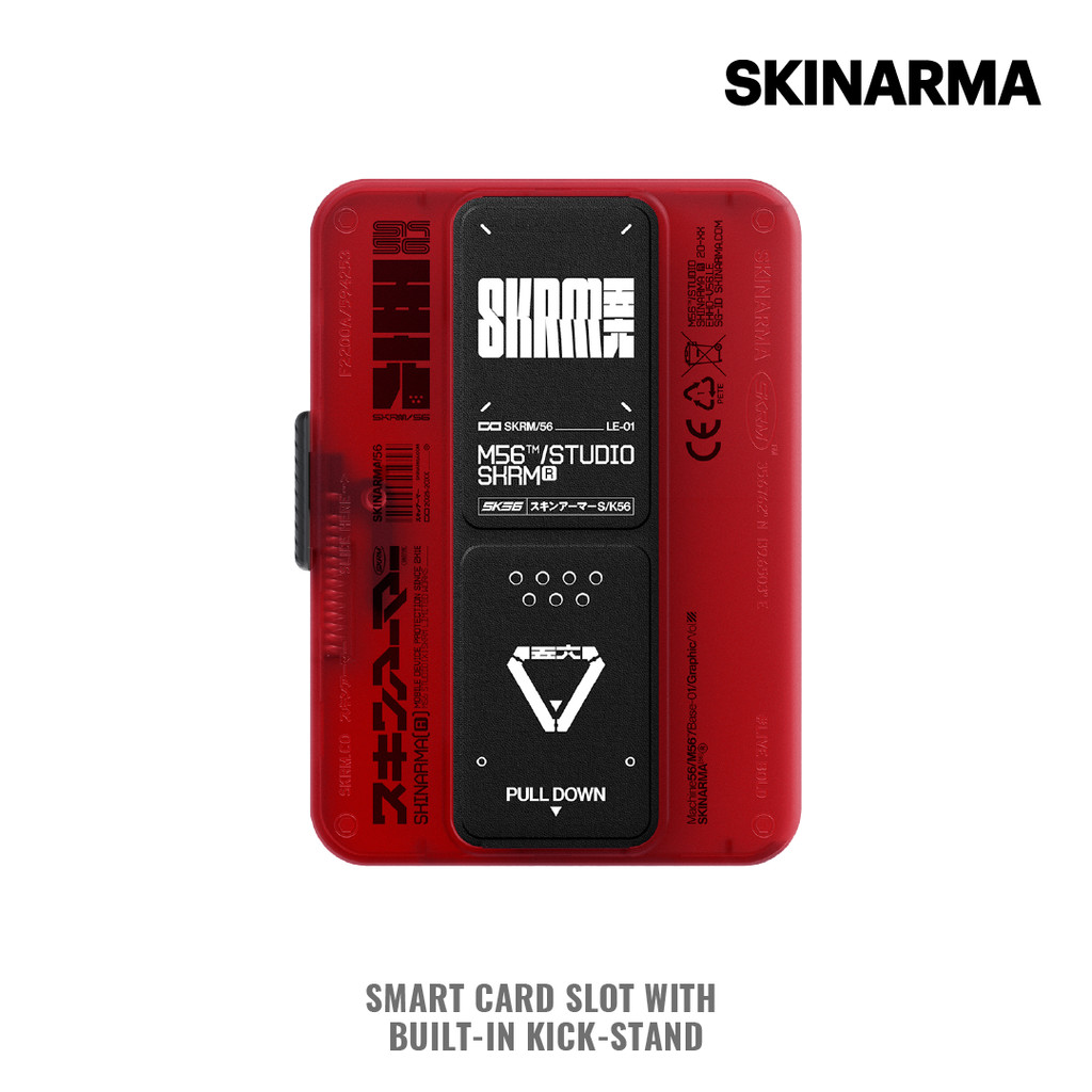 SKRM/56 - Skinarma X Machine56 Card Holder Magsafe Grip Stand
