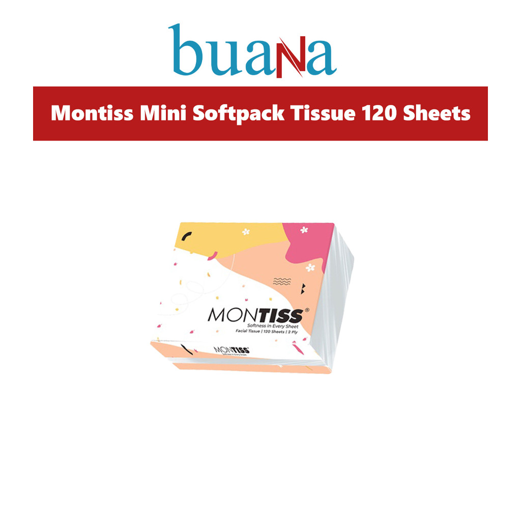 Montiss Mini Softpack Tissue 120 Sheets