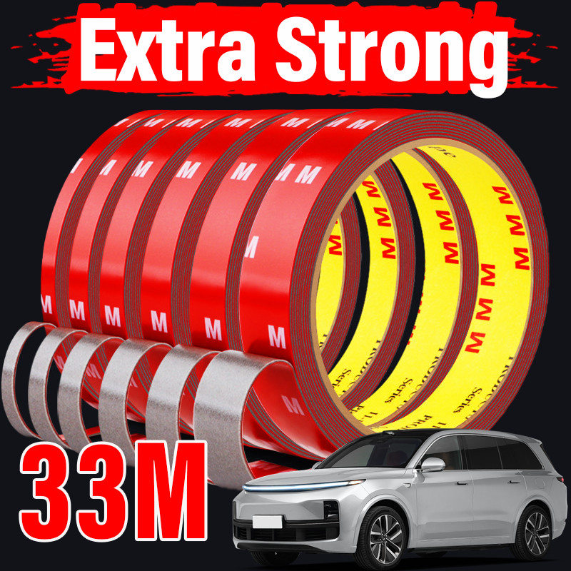 Extra Strong Double Sided Adhesive Tape Waterproof Acrylic Foam Adhesive Tape For Car Home High Temp