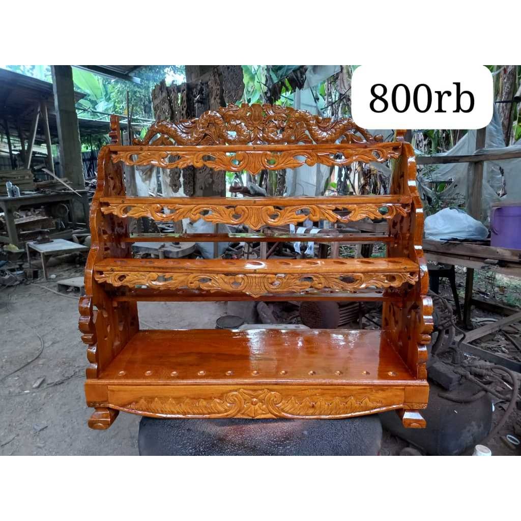 jagrak pusaka keris isi 30 finishing antik