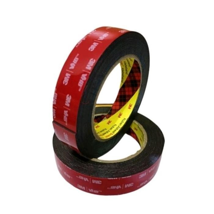 

Double Tape 3m 5952 Hitam Double Tape Foam Black 1"in x 4,5m