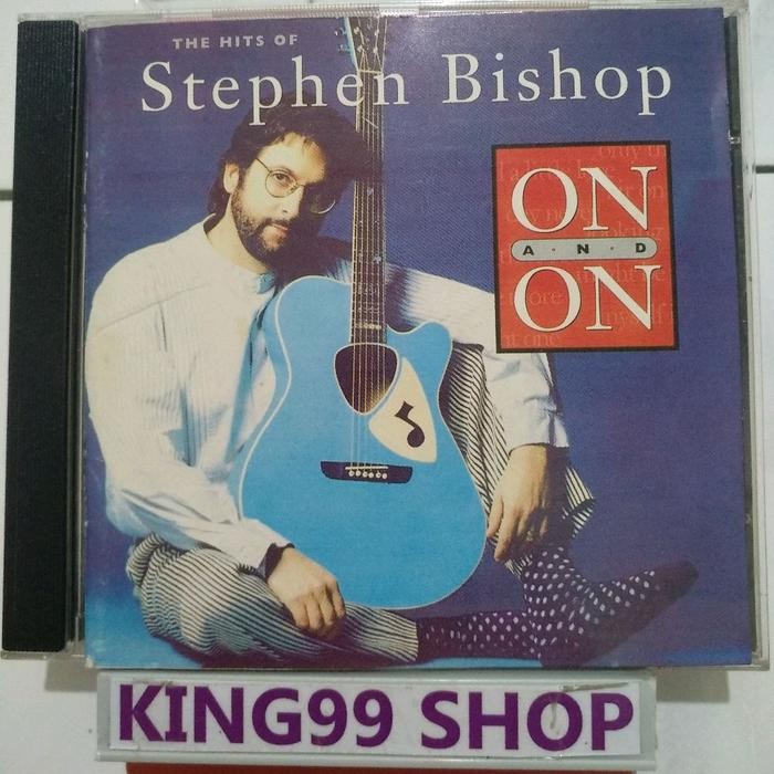 CD THE HITS OF STEPHEN BISHOP. AOR mark mangold michael bolton journey the storm styx  kevin chalfan
