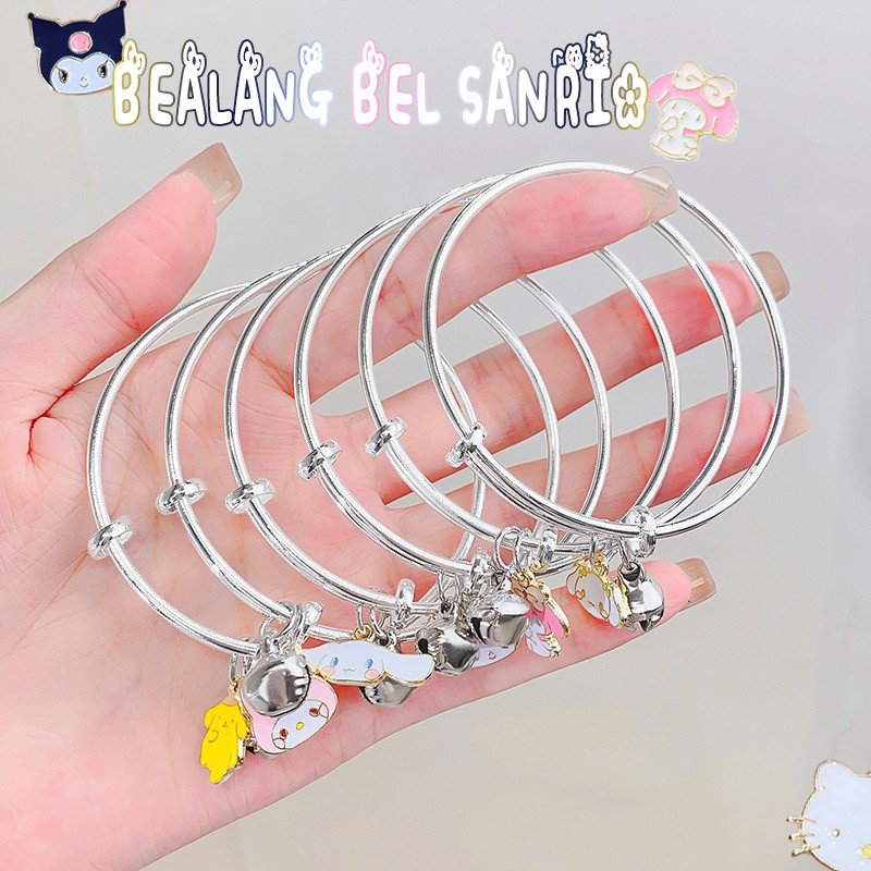 Gelang Sanrio Kuromi Couple Bestie, Gelang Anjing Yugui, Gelang Pasangan Dapat Disesuaikan - Hadiah 