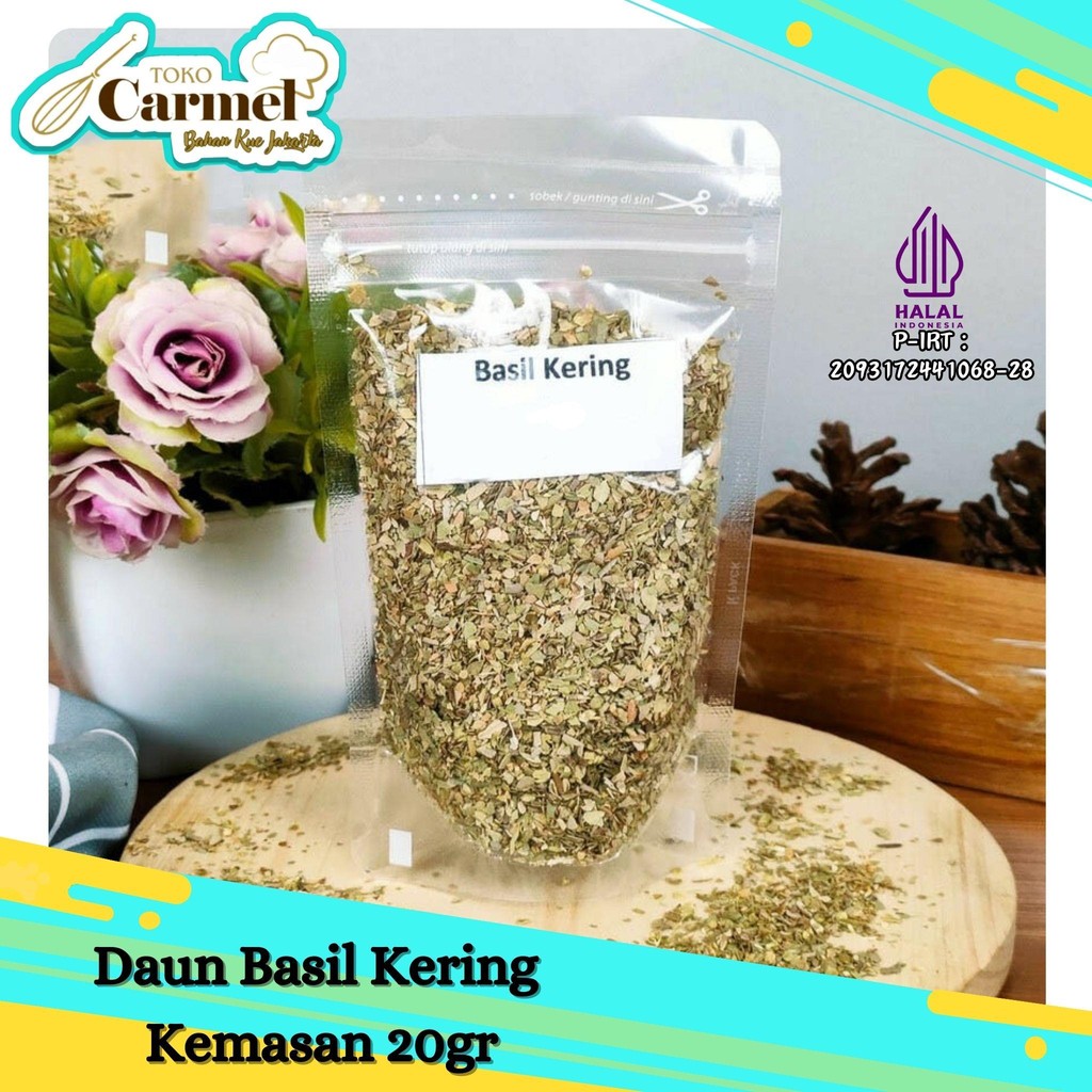 

Rempah Daun Basil Kering 20gr - Dried Basil