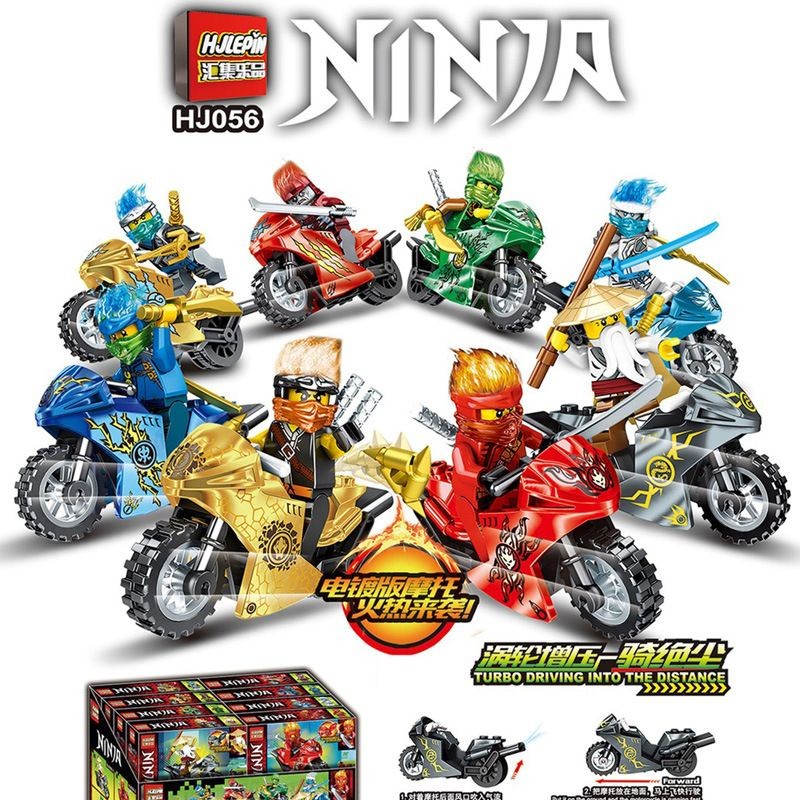CIKAYOSASHOP ninja motor kendaraan senjata naga dragon gold singa 68219 kay jay cole zane lloyd nya 