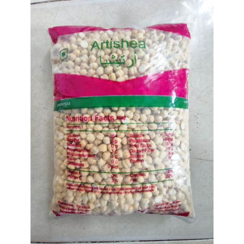 

Kacang arab 1kg oleh oleh haji chickpeas