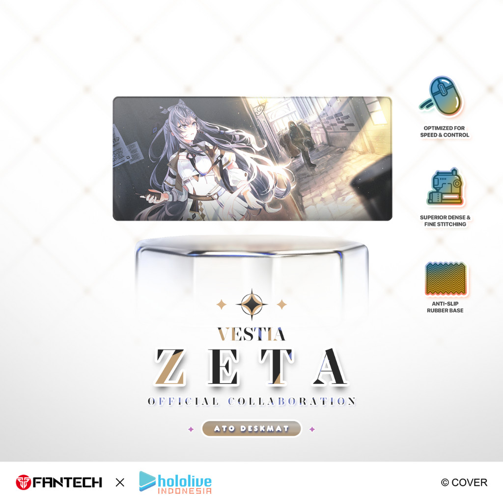 Fantech x Vestia Zeta Hololive Exclusive Limited Edition Deskmat MP905