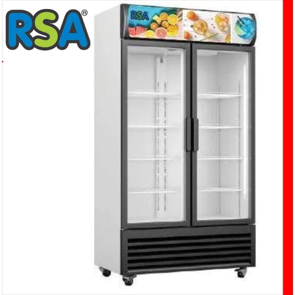 RSA SHOWCASE 2 PINTU TOPAS-600