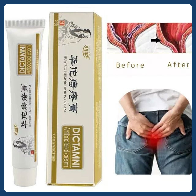 Dictamni Antibacterial Cream Salep Ambeien Krim Herbal Membantu Meredakan Wasir dan Nyeri
