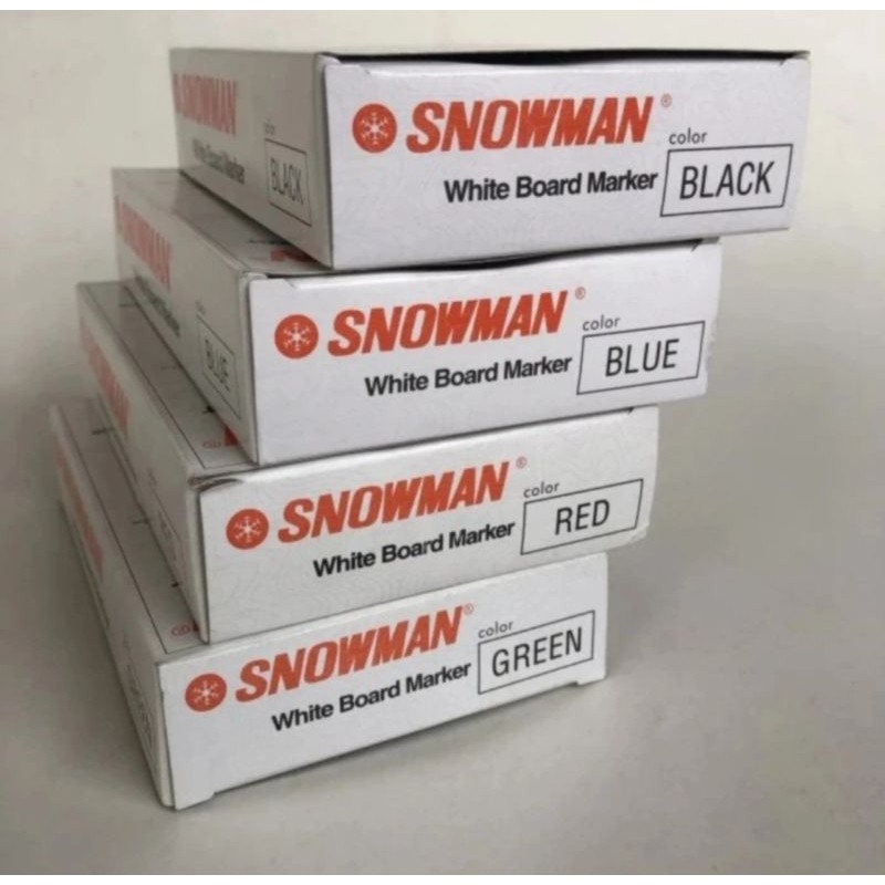 

spidol whiteboard snowman original / spidol bisa dihapus