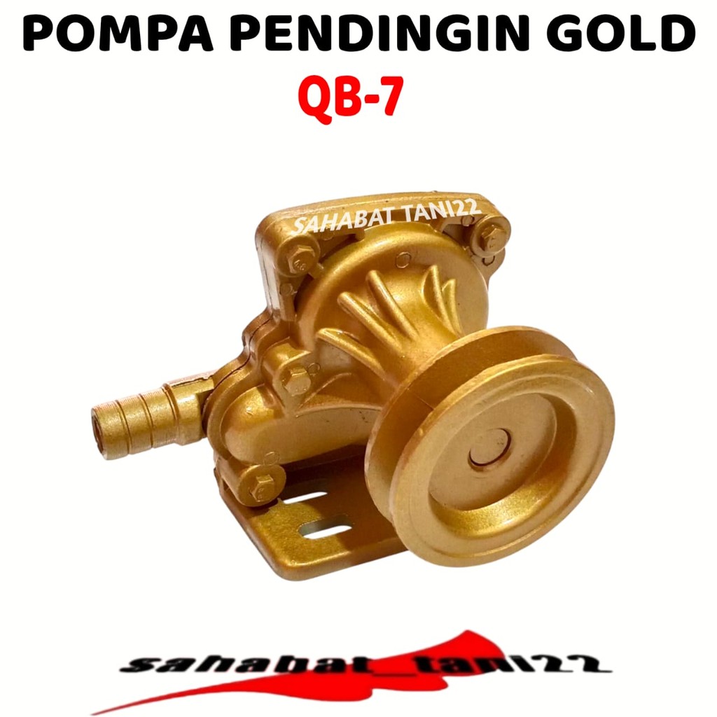 Pompa Sirkulasi Diesel QB7 Pompa Pendingin Sirkulasi Air 1 Inch Diesel Pompa Keong GMB Gold