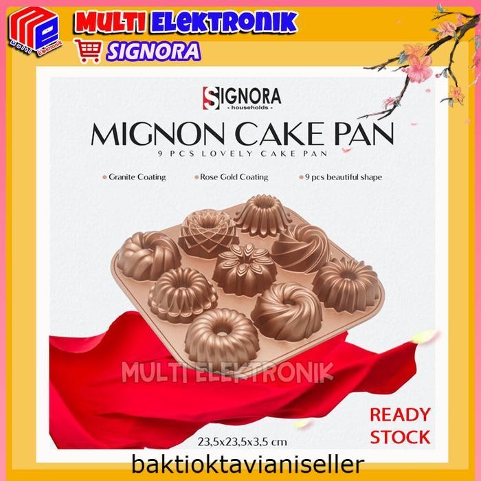 Signora Loyang Mignon Cake / Mignone Cake pan Signora / Loyang Sultan