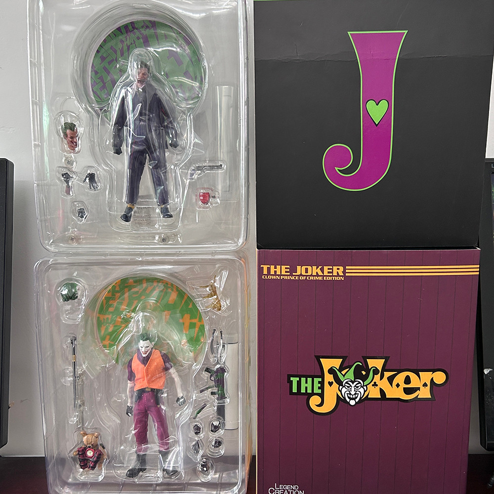 Mezco ONE:12 The Joker Clown Prince Of Crime Edition Action Figure Model Toys Collectible Joint Mova