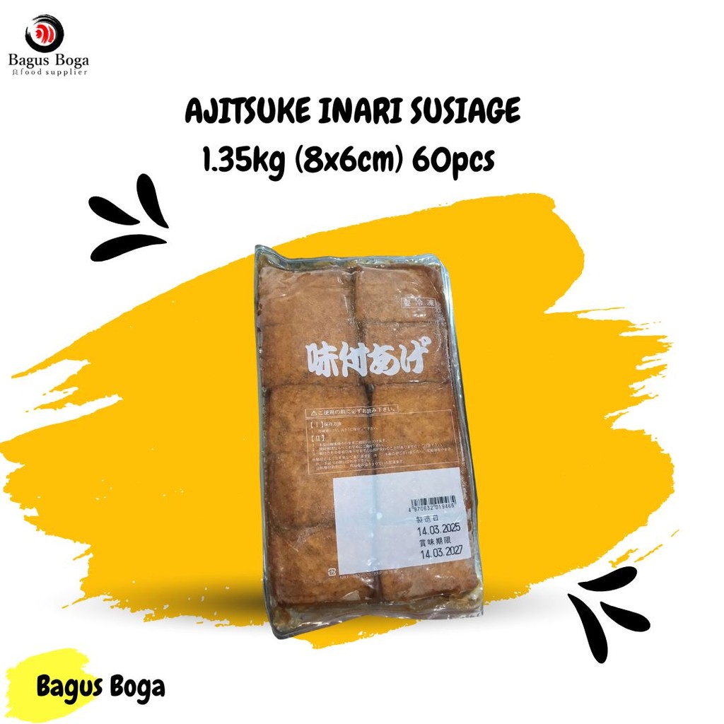 

Inari Ajitsuke Misuzu 1Kg 60 Pcs Halal