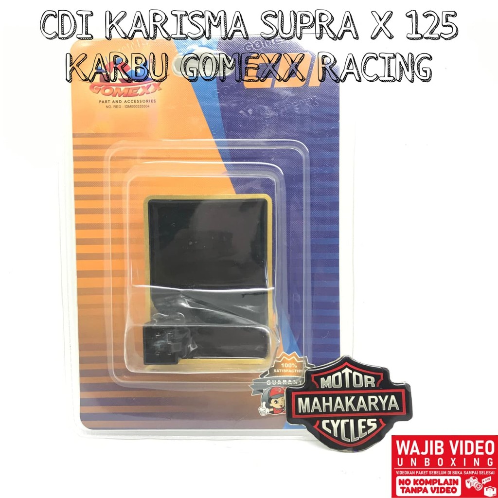 CDI KARISMA SUPRA X 125 KARBU GOMEXX RACING
